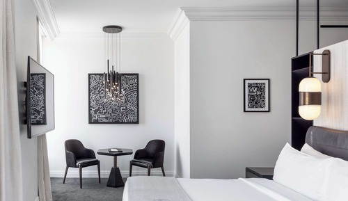 Junior-Suite, 1 King-Bett (Atrium)