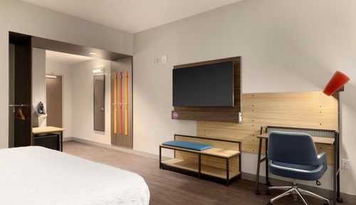 Zimmer, 1 King-Bett, barrierefrei (Mobility & Hearing, Roll-In Shower)