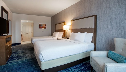 Suite, 2 Queen-Betten, barrierefrei, Badewanne (Mobility & Hearing)