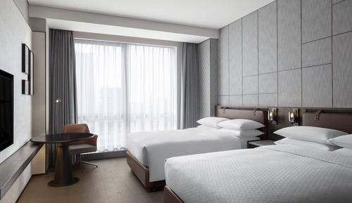 Superior-Zimmer, 2 Einzelbetten, Stadtblick