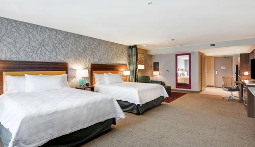 Studio, 2 Queen-Betten, barrierefrei, Badewanne (Mobility & Hearing)