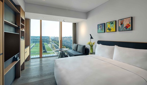 Business-Doppelzimmer, 1 Queen-Bett und Schlafsofa