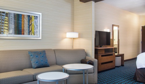 Suite, 1 King-Bett und Schlafsofa