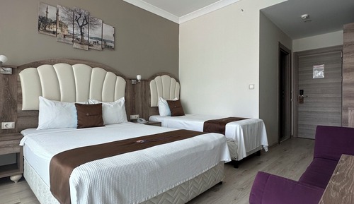 Standard-Dreibettzimmer, Bergblick