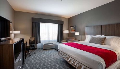 Zimmer, 1 King-Bett, barrierefrei, Nichtraucher (Roll-In Shower)