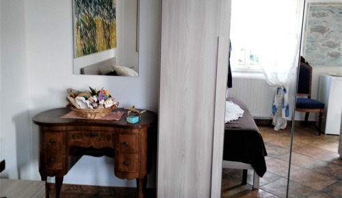 Comfort-Doppelzimmer, eigenes Bad, Gartenblick