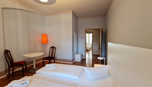 Grand-Zimmer, Nichtraucher, Blick auf den Innenhof