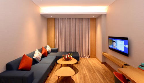 Suite, 1 King-Bett (Additional Living Area)
