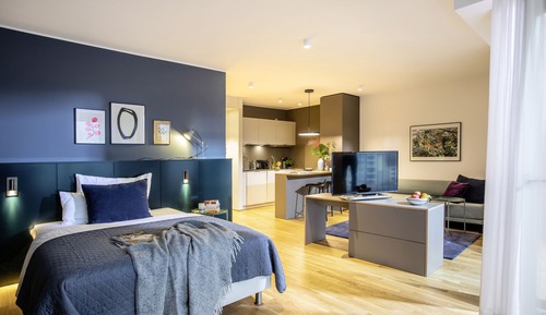 Executive-Studio (Business Single, 140 cm breites Bett)