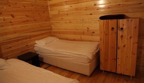 Vierbettzimmer, Kamin