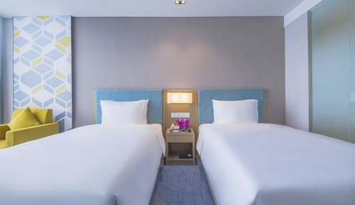 Standardzimmer, 2 Einzelbetten, Stadtblick