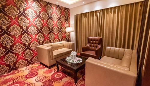 Luxury-Suite, 1 King-Bett, Stadtblick