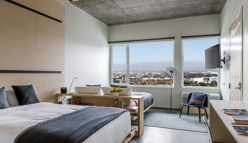 Zimmer, 2 Queen-Betten, Bergblick
