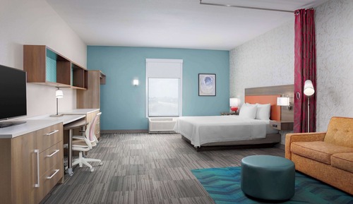 Studio, 1 King-Bett, barrierefrei, Badewanne