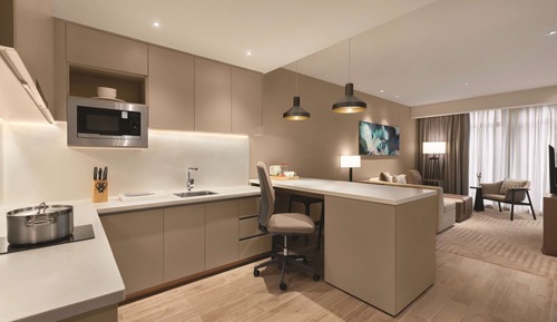 Studiosuite, 1 King-Bett und Schlafsofa