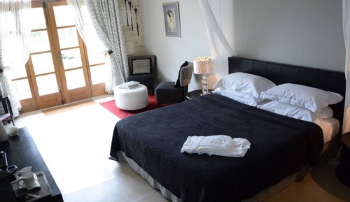 Luxury-Suite, Terrasse (Black White)