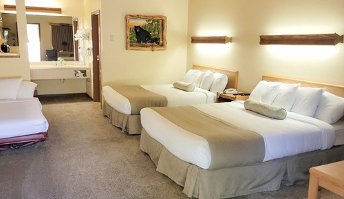 Familien-Dreibettzimmer, Mehrere Betten, Nichtraucher, Whirlpool