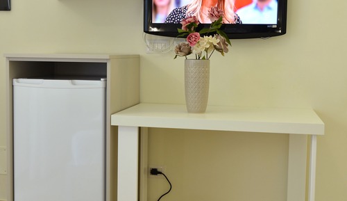 Comfort-Vierbettzimmer, 1 Schlafzimmer, mit Bad