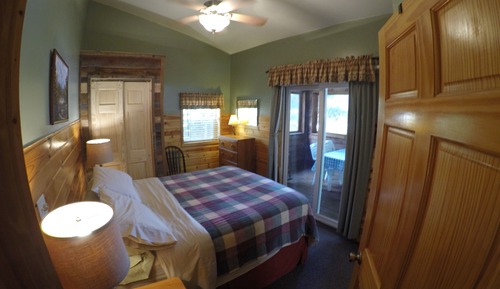 Ferienhütte, 2 Schlafzimmer, Seeblick (Maplewood)