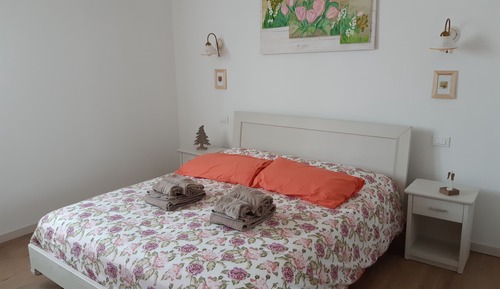 Design-Doppelzimmer, mit Bad, Bergblick