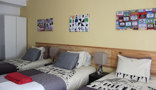 Dreibettzimmer, 3 Einzelbetten, Balkon