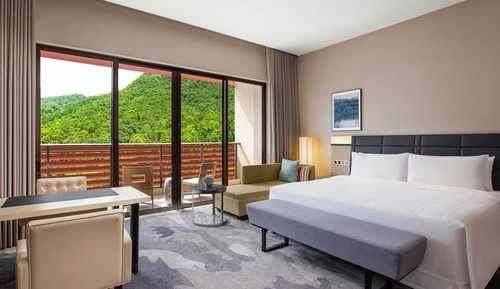 Zimmer, 1 King-Bett, Raucher, Bergblick (Balcony)