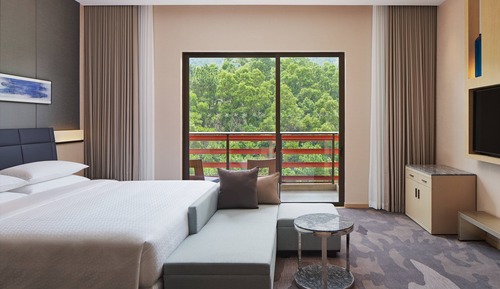 Junior-Suite, 1 King-Bett, Raucher, Bergblick (Balcony)