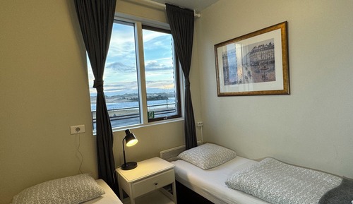 Economy-Doppelzimmer, Gemeinschaftsbad