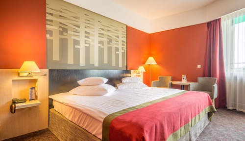 Deluxe-Doppel- oder -Zweibettzimmer, Seeblick