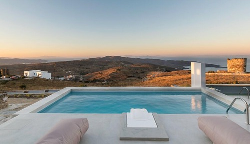 Executive-Villa, 3 Schlafzimmer, eigener Pool, eingeschränkter Meerblick