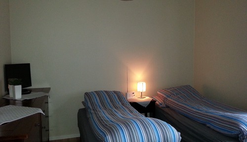 Doppel- oder Zweibettzimmer