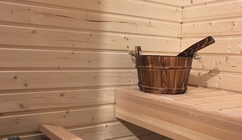 Familienchalet, Sauna