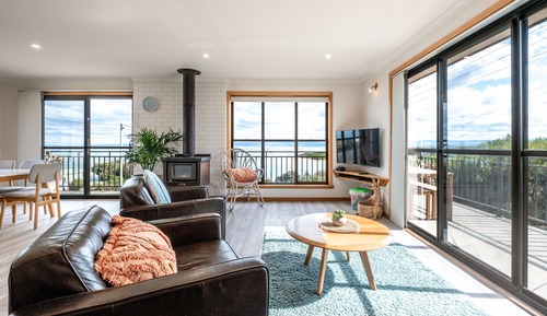 Standard-Haus, 3 Schlafzimmer, Meerblick, am Strand