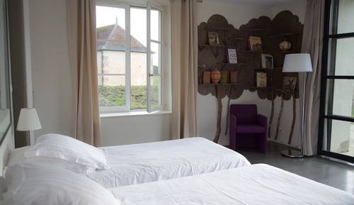 Familienhaus, Terrasse, Parkblick