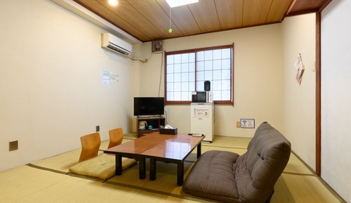 Traditional-Vierbettzimmer, Nichtraucher (Japanese, Shared Washroom)