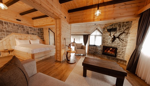 Habitación Deluxe, 1 cama doble, bañera de hidromasaje