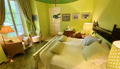 Superior-Doppelzimmer, 1 Schlafzimmer, Gartenblick