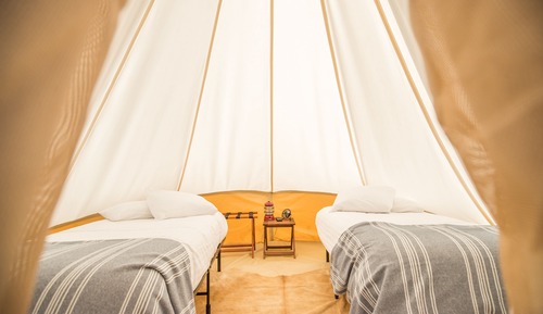 Stargazer with Kids Tent - Private Bathroom