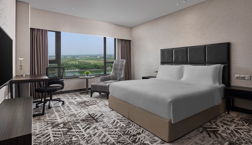 Standardzimmer, 1 King-Bett, Seeblick