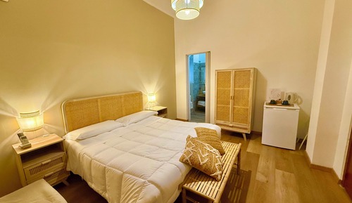 Comfort-Doppelzimmer, 1 Queen-Bett, mit Bad, Meerblick
