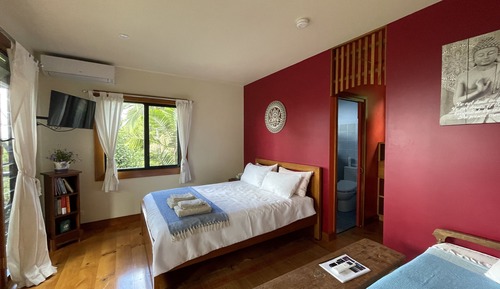 Panoramic-Bungalow, 1 Queen-Bett, Bergblick, Bergseite (Lhasa)