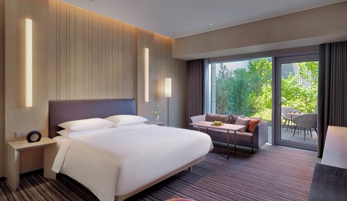 Zimmer, 1 King-Bett, Terrasse