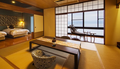 Deluxe-Zimmer, Nichtraucher (Japanese Western, UMINOZA)