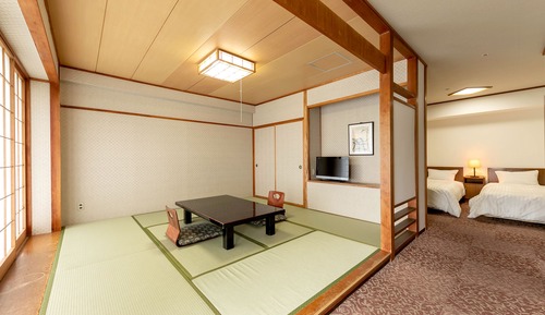 Zweibettzimmer, Nichtraucher (with Tatami space)