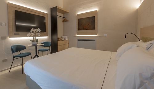 Grand-Suite, 1 Queen-Bett und Schlafsofa, Kochnische, eingeschränkter Meerblick