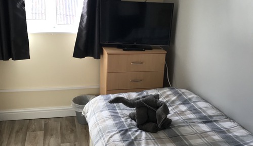 Einzelzimmer, mit Bad