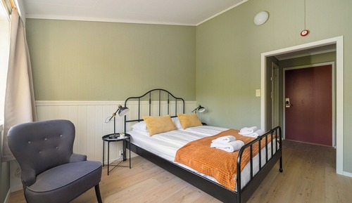 Standard-Doppelzimmer, 1 Schlafzimmer, Balkon, Flussblick