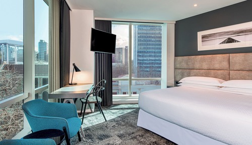 Zimmer, 1 King-Bett, Nichtraucher, Eckzimmer