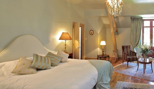 Superior-Doppel- oder -Zweibettzimmer, mit Bad (Milandes)