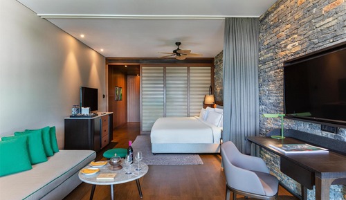 Deluxe-Zimmer, eingeschränkter Meerblick